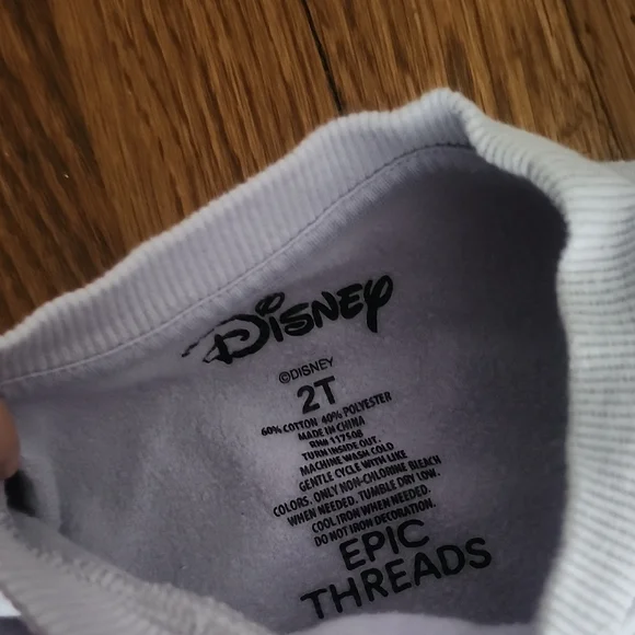 Disney Mickey & Friends Kids Joggers Set-Lavendar Color (Including Minnie Shirt) - Picture 2 of 6